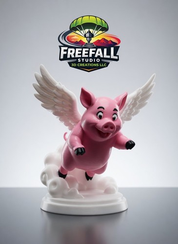 When pigs fly 3d - pigs, –