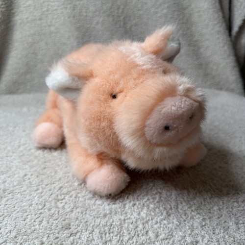 Dakin pig puppet plush vtg - pig,